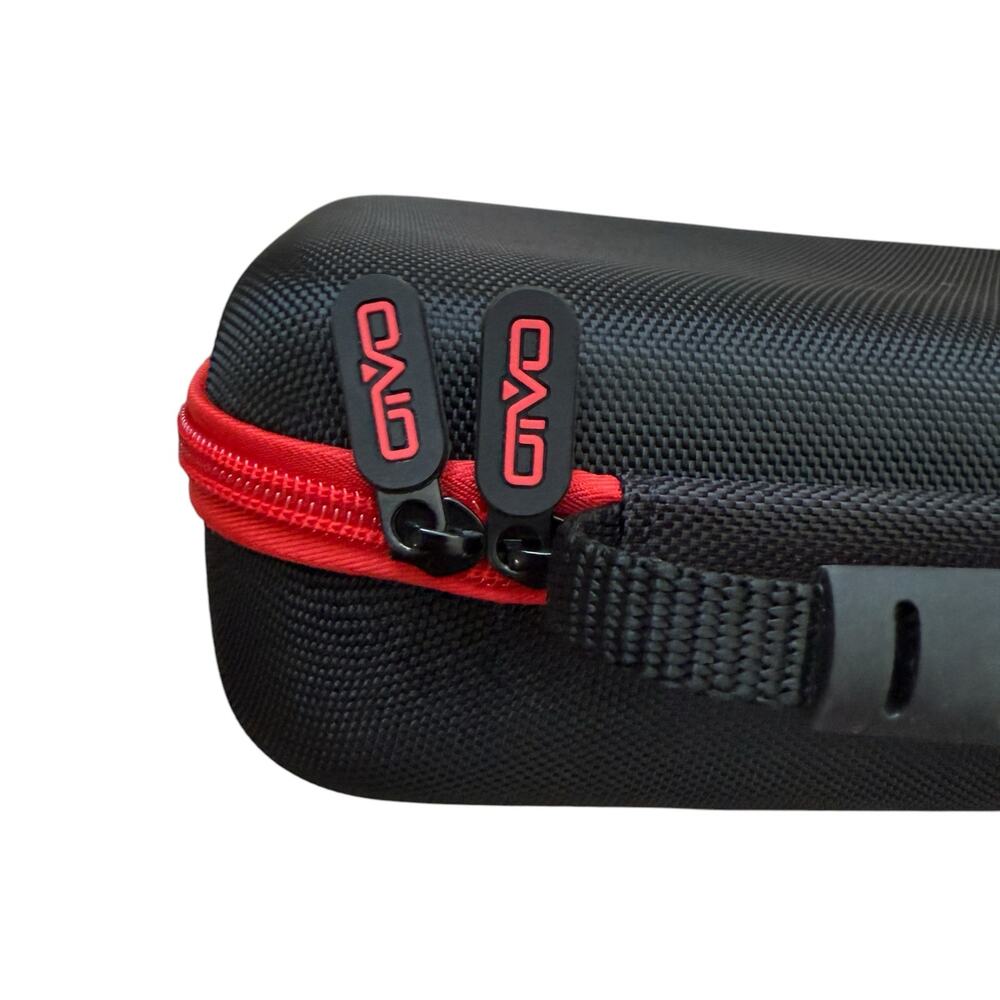 Nintendo Switch OIVO Black Red Trim Travel Carrying Case Non Oled Hard Case - Picture 4 of 16